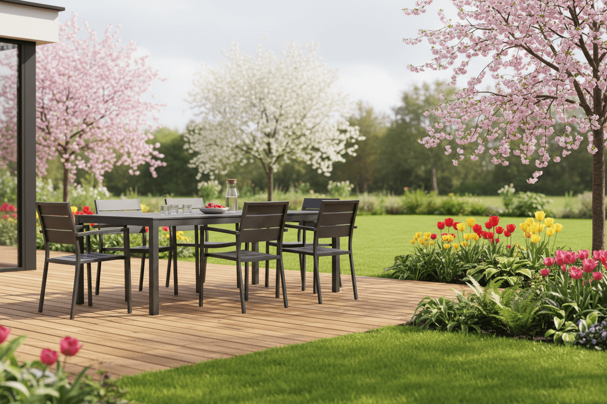 Set Up Your New Garden Dining Set