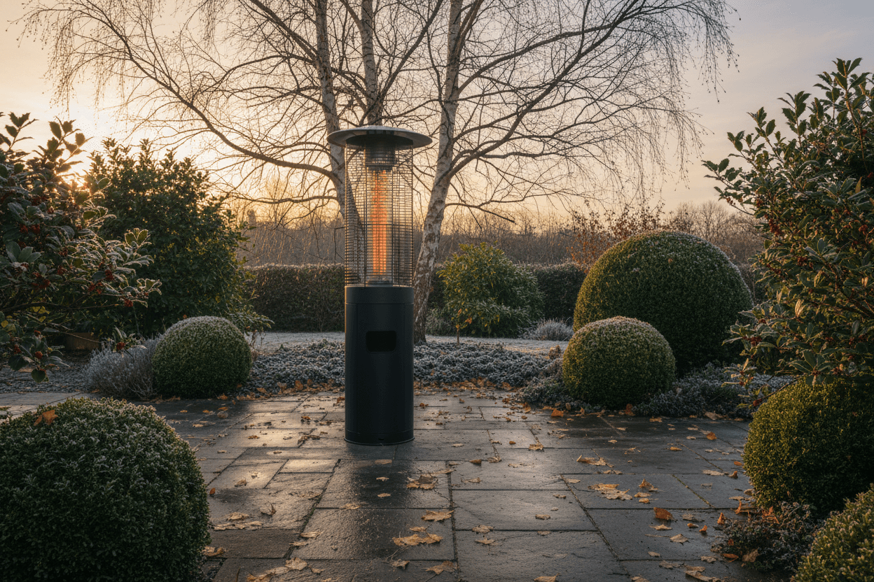 Blend Heaters into Garden Design