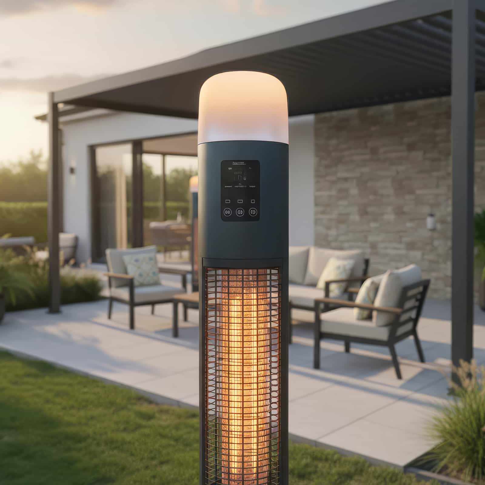 Nova - Flare 169 Outdoor Pedestal Heater