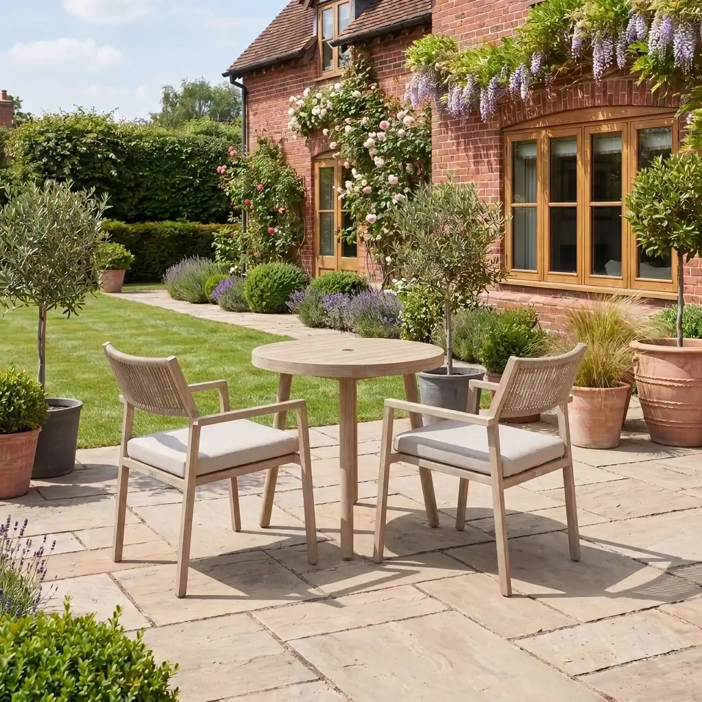 Nova - Eleanor 2 Seat Bistro Set - 0.7m Round Table