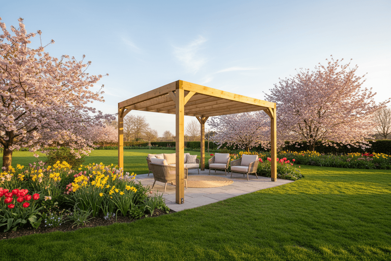 Easy Pergola Assembly Steps